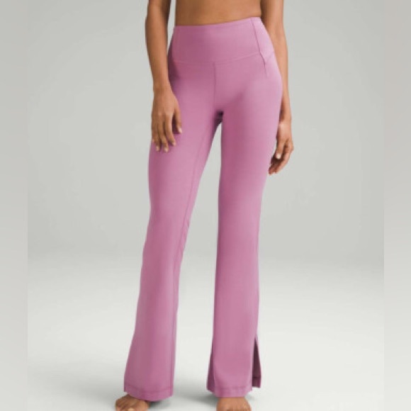 lululemon athletica Pants - Lululemon Groove Pants Split-Hem